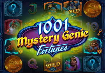 Автомат 1001 Mystery Genie Fortunes в SuperSlots казино